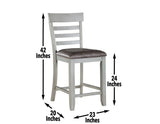 Hyland 24″ Counter Stool, Set of 2 from Steve Silver - Luna Furniture