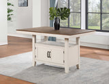 Hyland Two-tone Counter Height Dining Set from Steve Silver - Luna Furniture