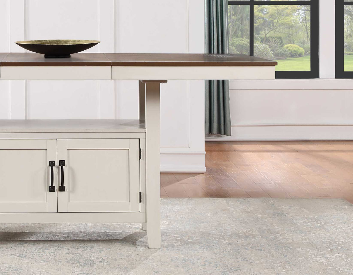 Hyland Two-tone Counter Height Dining Set from Steve Silver - Luna Furniture