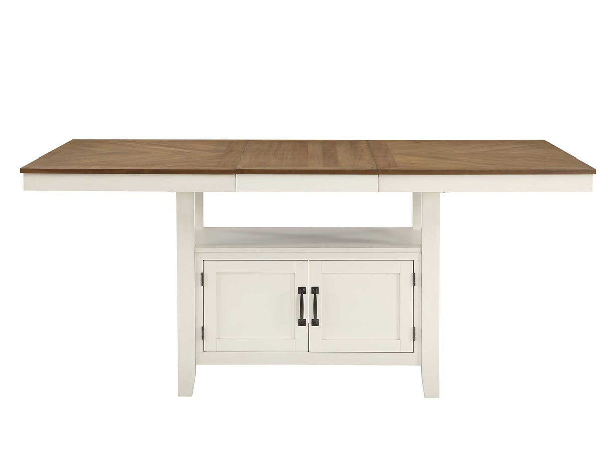 Hyland Two-tone Counter Height Dining Set from Steve Silver - Luna Furniture