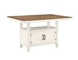 Hyland Two-tone Counter Height Dining Set from Steve Silver - Luna Furniture