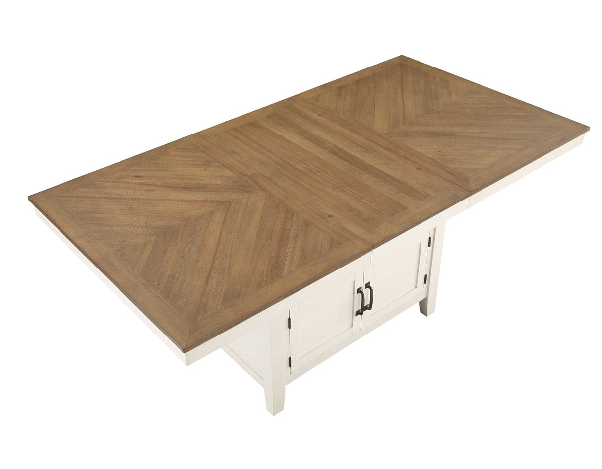 Hyland Two-tone Counter Height Dining Set from Steve Silver - Luna Furniture
