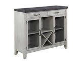 Hyland 5-Piece Counter Dining Set(Counter Table & 4 Counter Chairs) from Steve Silver - Luna Furniture