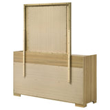 Hyland 6-drawer Dresser with Mirror Natural from Coaster - Luna Furniture