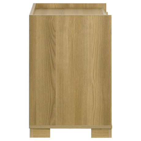 Hyland Natural 2-Drawer Nightstand from Coaster - Luna Furniture