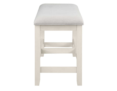 Hyland Vanilla Counter Height Dining Bench from Steve Silver - Luna Furniture