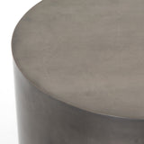 Cameron End Table in Ombre Antique Pewter from Four Hands - Luna Furniture