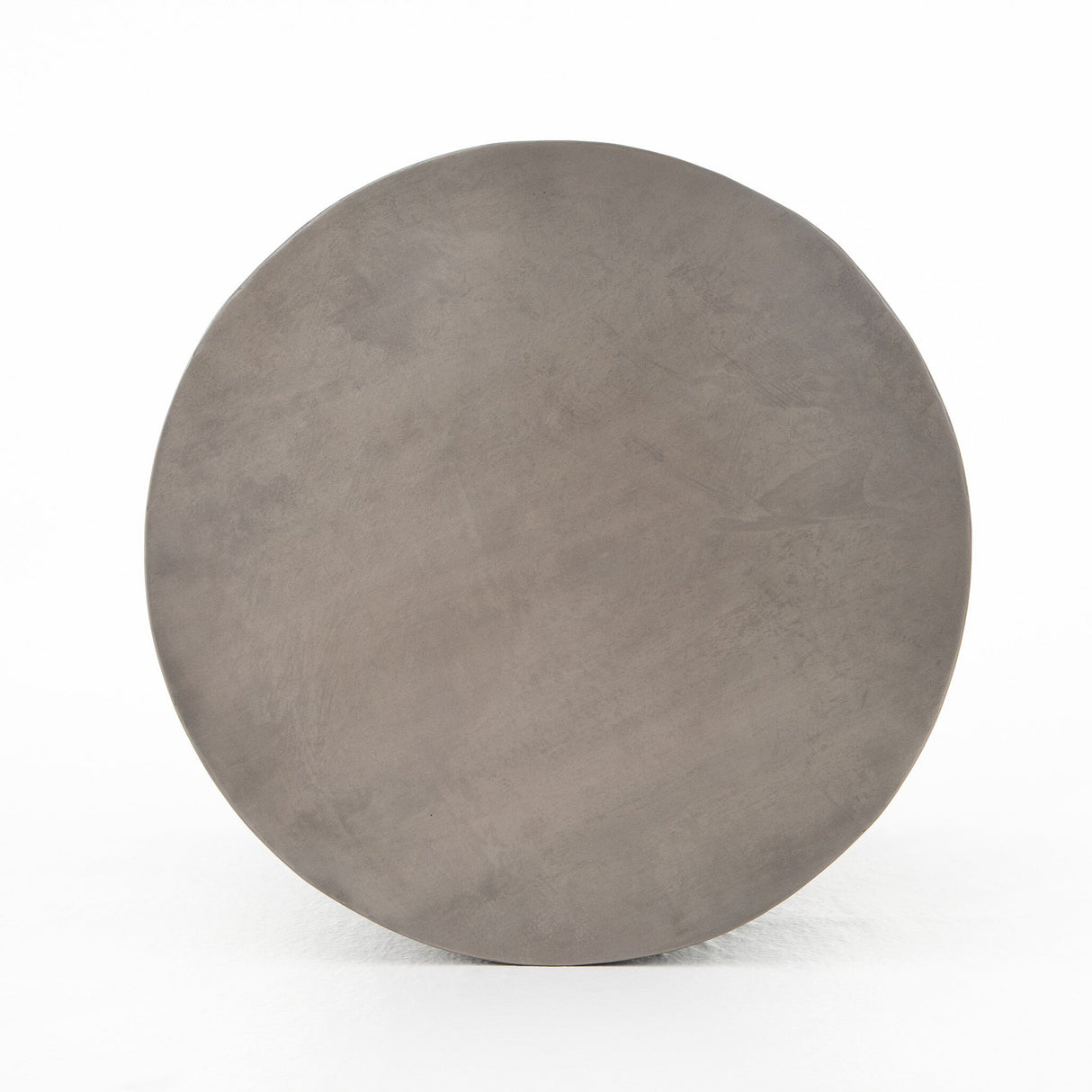 Cameron End Table in Ombre Antique Pewter from Four Hands - Luna Furniture