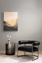 Cameron End Table in Ombre Antique Pewter from Four Hands - Luna Furniture