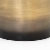 Cameron Ombre Bunching Table in Ombre Antique Brass from Four Hands - Luna Furniture