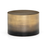Cameron Ombre Bunching Table in Ombre Antique Brass from Four Hands - Luna Furniture