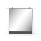 Chico Mirror in Antiqued Iron from Four Hands - Luna Furniture