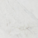 Kiva End Table in Polished White Marble from Four Hands - Luna Furniture