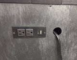 Reid 60″ Server, Black Finish from Steve Silver - Luna Furniture