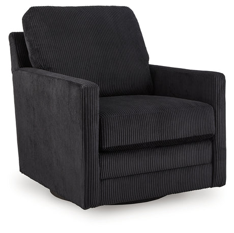Icaman Onyx Swivel Chair from Ashley - Luna Furniture