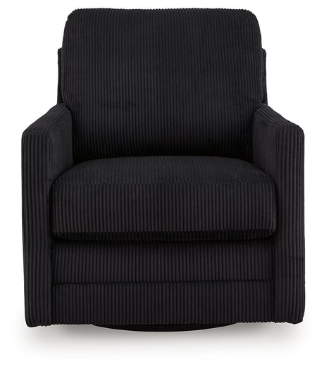 Icaman Onyx Swivel Chair from Ashley - Luna Furniture