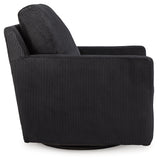 Icaman Onyx Swivel Chair from Ashley - Luna Furniture