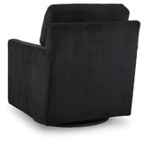 Icaman Onyx Swivel Chair from Ashley - Luna Furniture
