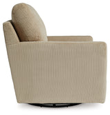 Icaman Sand Swivel Chair from Ashley Furniture - Luna Furniture