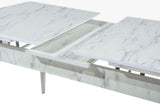 Inci Diningroom Table in White from Furnia - Luna Furniture