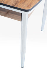 Inci Diningroom Table in Walnut from Furnia - Luna Furniture