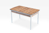 Inci Diningroom Table in Walnut from Furnia - Luna Furniture
