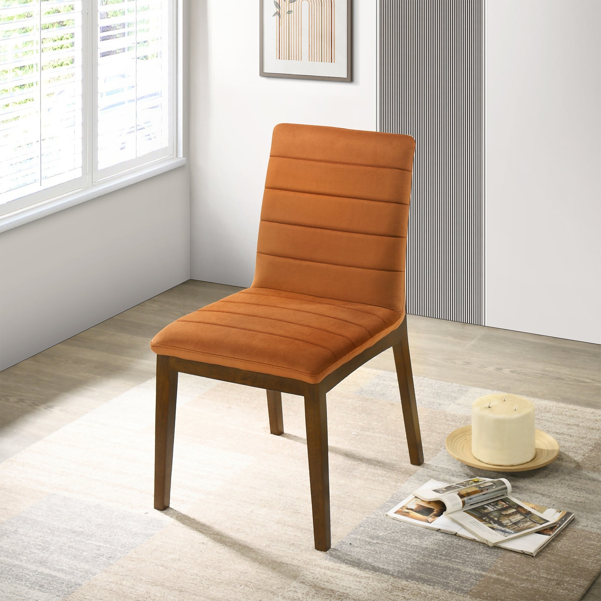 Ashcroft Furniture Ines Dining Chair - Thumbnail 2