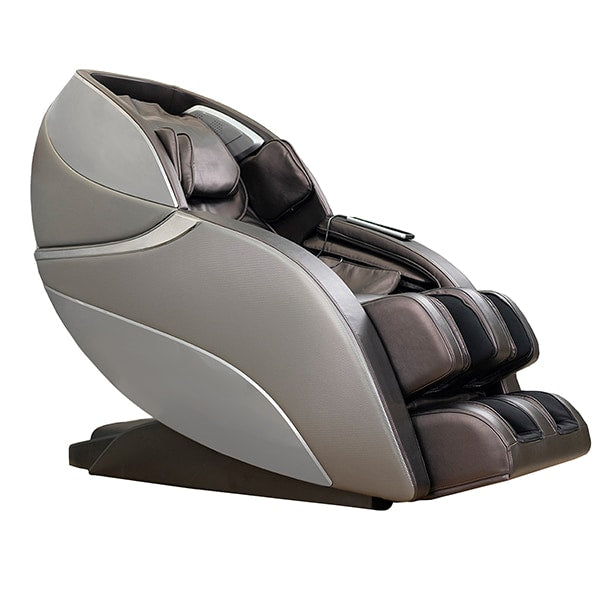 Gen Max 4D Massage Chair - Gray/Dark Brown from Infinity - Luna Furniture