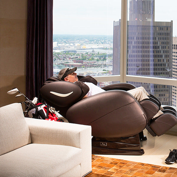Smart Chair X3 4D Massage Chair - Brown from Infinity - Luna Furniture