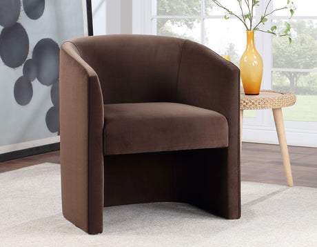Iris Cocoa Upholstered Chair from Steve Silver - Luna Furniture