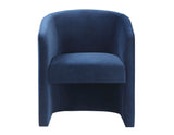 Iris Indigo Upholstered Chair from Steve Silver - Luna Furniture