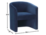 Iris Indigo Upholstered Chair from Steve Silver - Luna Furniture