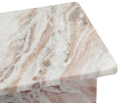 Irma Toronto Brown Marble Accent Table from Steve Silver - Luna Furniture