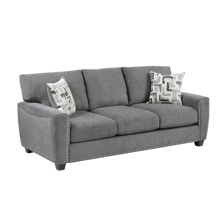 9538DGY*2 2pc Set: Sofa, Love from Homelegance - Luna Furniture