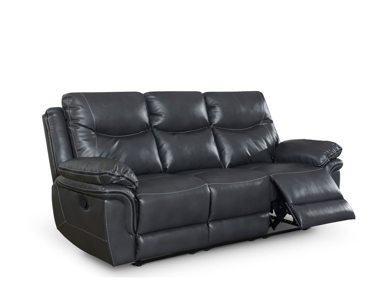 Isabella Gray 3-Piece Reclining Living Room Set from Steve Silver - Luna Furniture