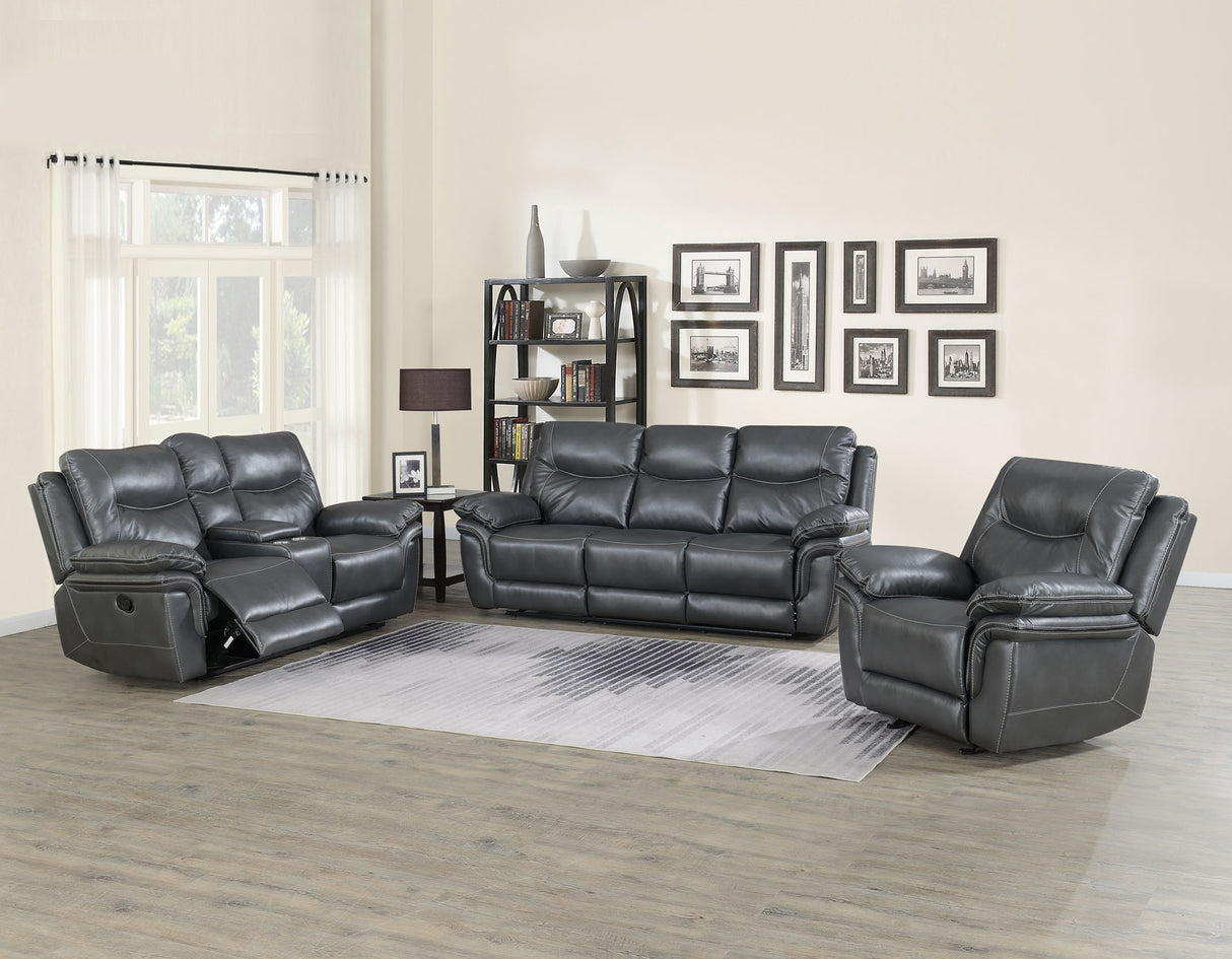 Isabella Gray Manual Glider Recliner from Steve Silver - Luna Furniture