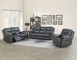 Isabella Gray Manual Glider Recliner from Steve Silver - Luna Furniture