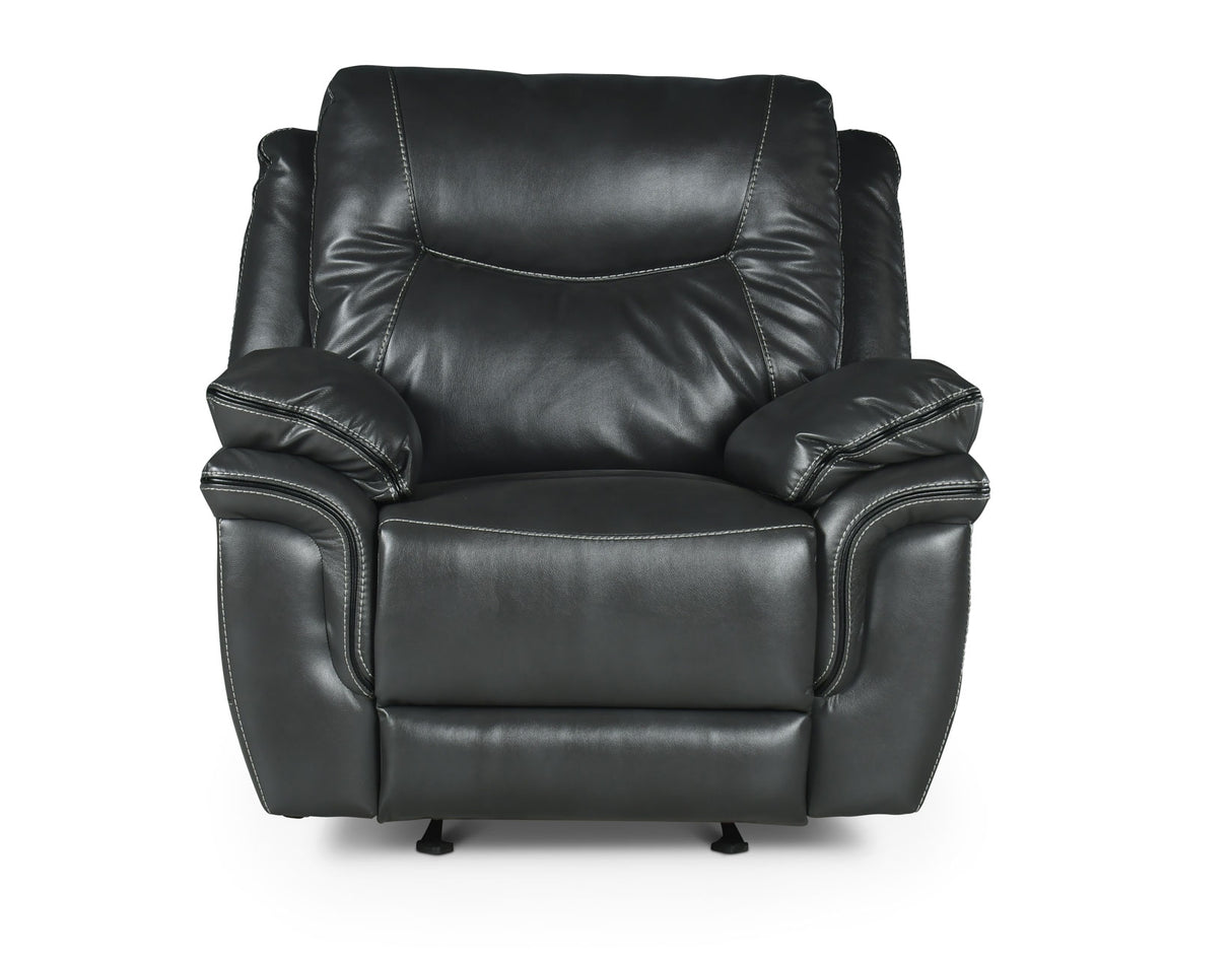 Isabella Gray Manual Glider Recliner from Steve Silver - Luna Furniture