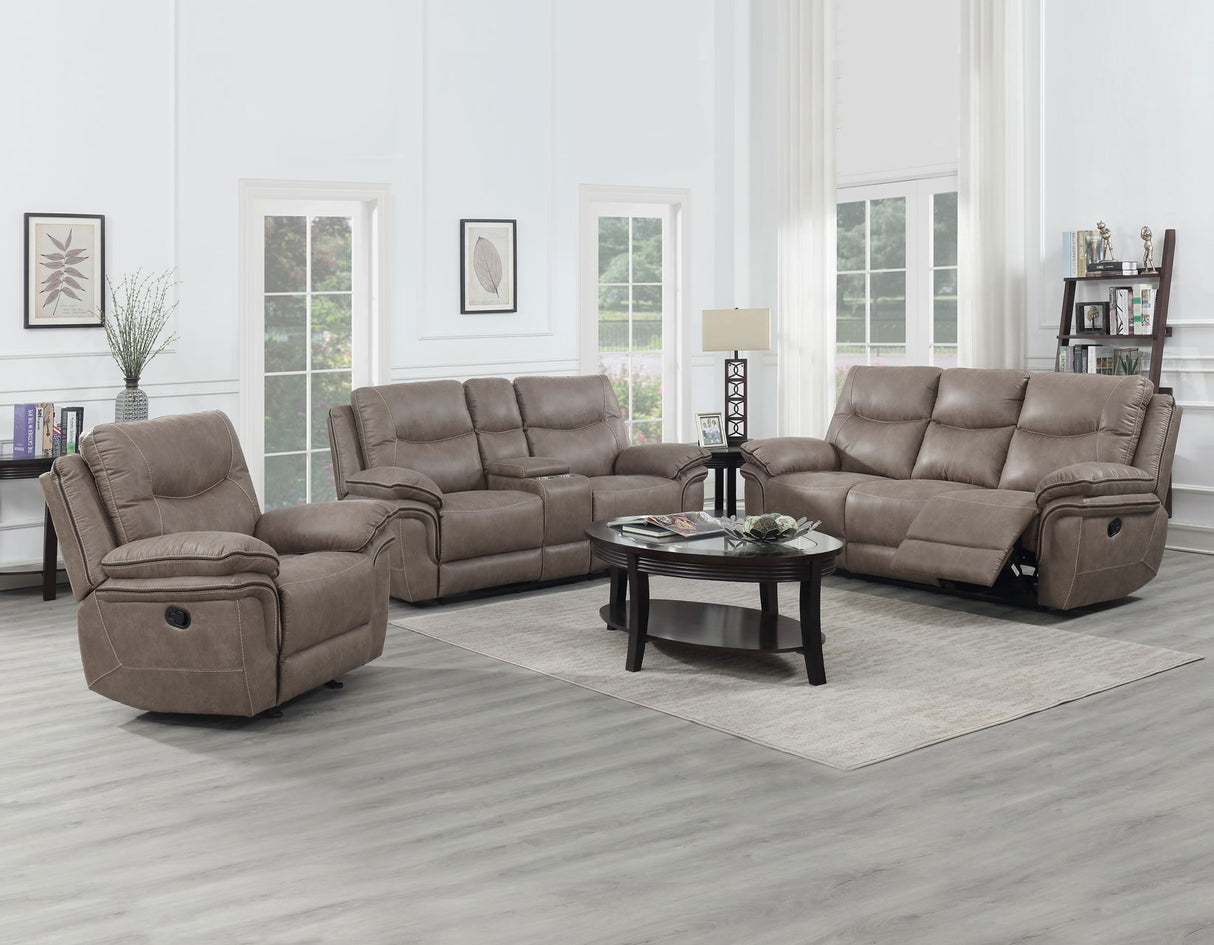Isabella Sand Manual Glider Recliner from Steve Silver - Luna Furniture