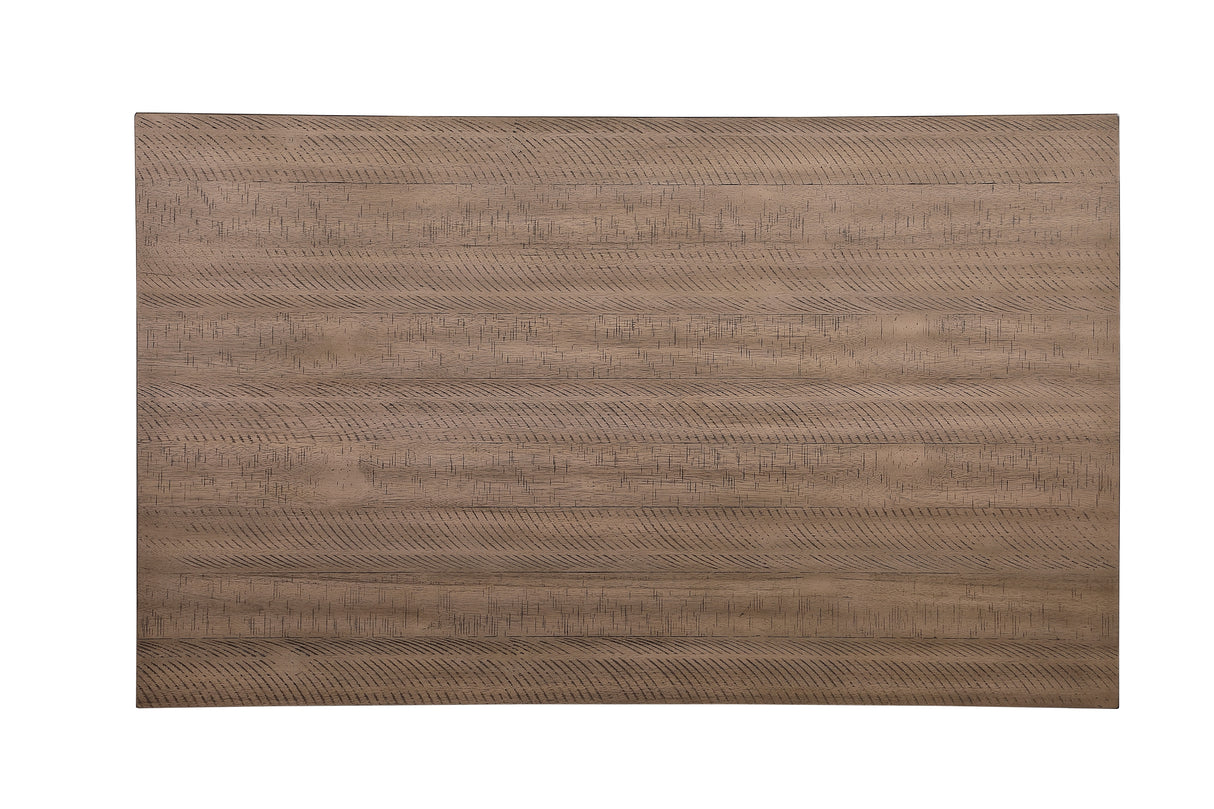 Ithaca Grayish White/Brown 7-Piece Dining Set from Homelegance - Luna Furniture