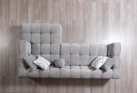 Ivy Gray Boucle RAF Sectional from Nova Furniture - Luna Furniture