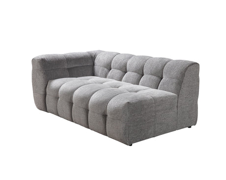 Ivy Gray Boucle RAF Sectional from Nova Furniture - Luna Furniture