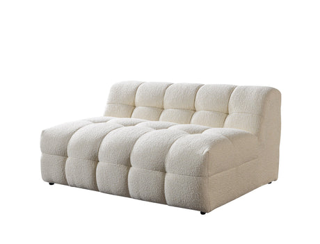 Ivy Ivory Boucle Double Chaise 146" Sectional from Nova Furniture - Luna Furniture