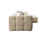 Ivy Ivory Boucle RAF Sectional from Nova Furniture - Luna Furniture