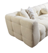 Ivy Ivory Boucle RAF Sectional from Nova Furniture - Luna Furniture