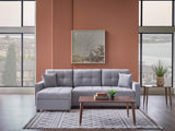 Ivy Koopsi Gray Sleeper Storage Sectional from Bellona - Luna Furniture