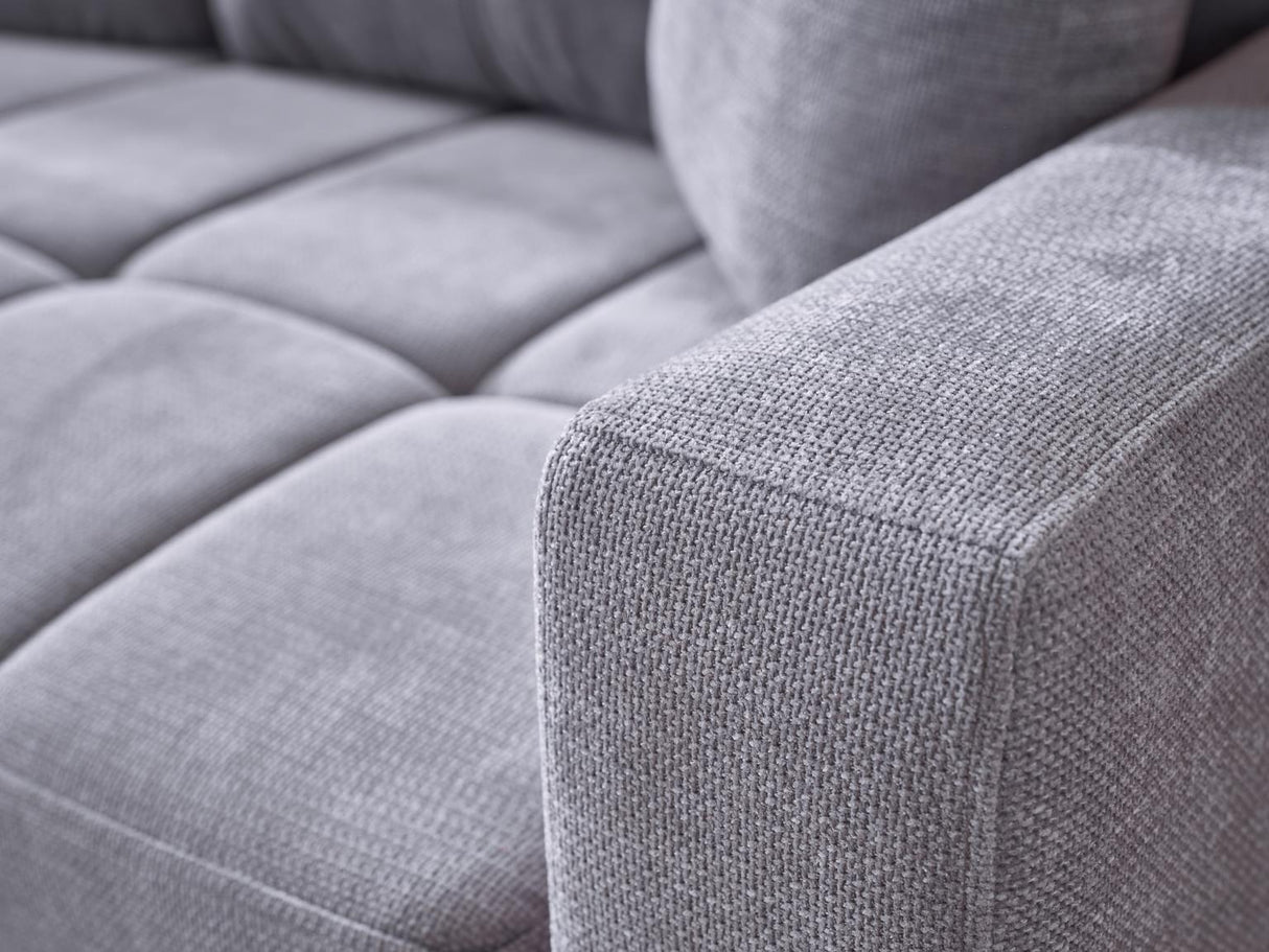 Ivy Koopsi Gray Sleeper Storage Sectional from Bellona - Luna Furniture