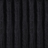 Jacana Black Corduroy Upholstered Dual Power Chaise Sofa from Coaster - Luna Furniture