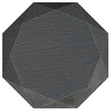 Jacinto Gray Geometric Solid Mango Wood Side Table from Coaster - Luna Furniture