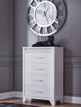 Jarlee White Chest of Drawers from Ashley Furniture - Luna Furniture